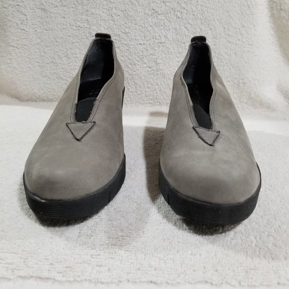The Flexx brushed gray wedge heel shoes - Picture 4 of 8